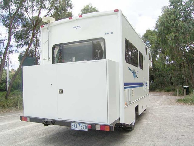 bike rack for caravan rear bumper